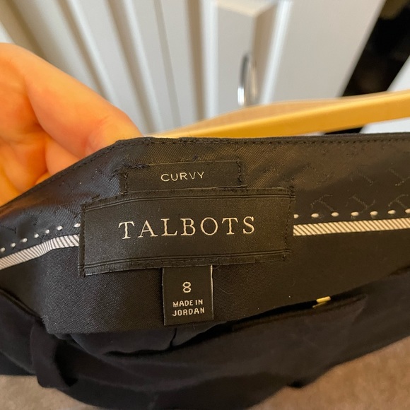 Talbots Navy Suit Pants - Picture 2 of 2